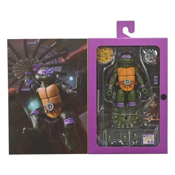 Teenage Mutant Ninja Turtles - Donatello VHS Cartoon Ultimate 7" Scale Action Figure by NECA