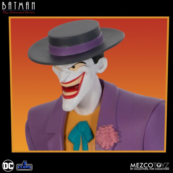 DC - 5 Points Joker from the Animated Batman Series Action Figure by Mezco