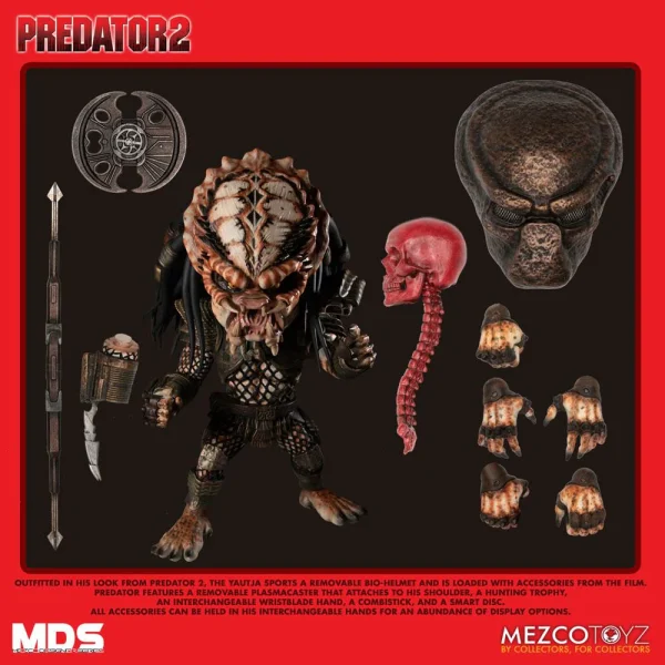 Predator - MDS City Hunter Designer Series 6" Action Figure by Mezco