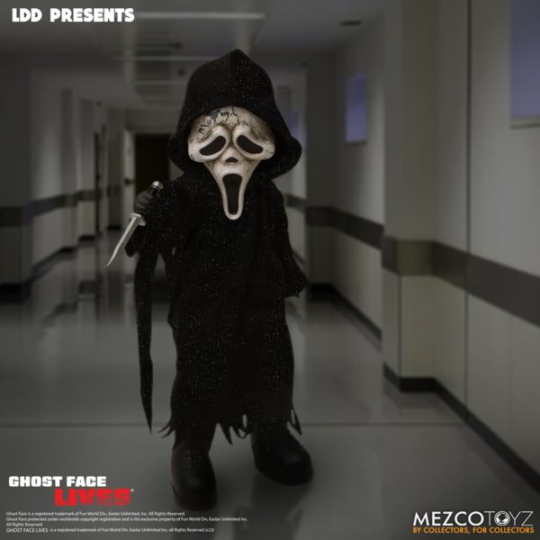 iving Dead Dolls – Ghost Face Lives (Scream) by Mezco