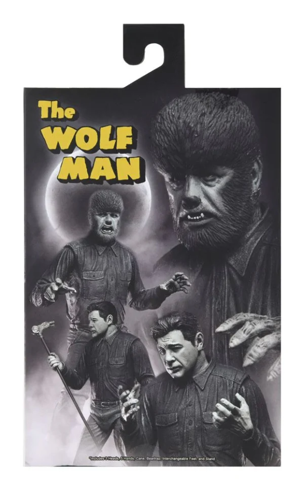 Universal Monsters - The Wolf Man 7" Scale Action Figure by NECA