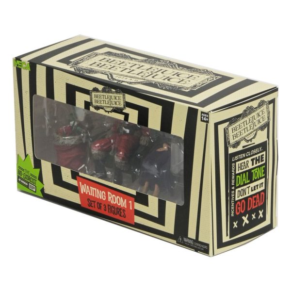 Beetlejuice - Waiting Room 3 - Pack 3" Figures by Neca
