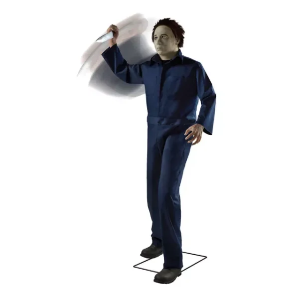 Halloween - 6' 3: Michael Myers Animatronic Prop by Spirit Halloween - Image 3