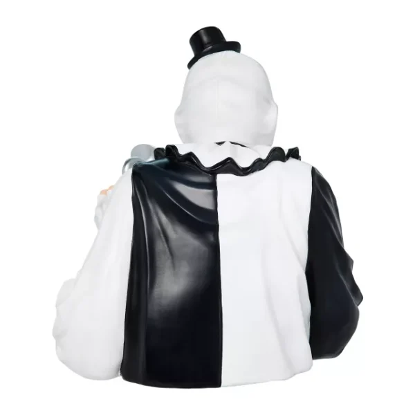 Terrifier – Art the Clown 10” Bust Statue by Spirit Halloween at themoviemerch.com