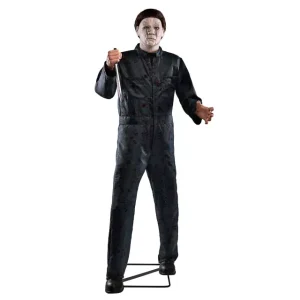 6’3” Michael Myers Animatronic Prop – Spirit Halloween Official at theMovieMerch.com