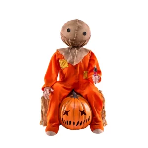 3’4” Sam Animatronic – Trick ’r Treat Official Halloween Prop by Spirit Halloween at themoviemerch.com