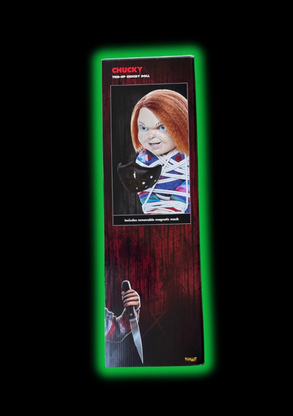 Chucky 24” Tied-up Posable Doll – Spirit Halloween