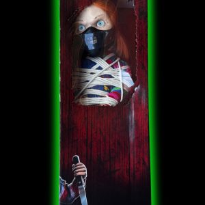 Chucky 24” Tied-up Posable Doll – Spirit Halloween