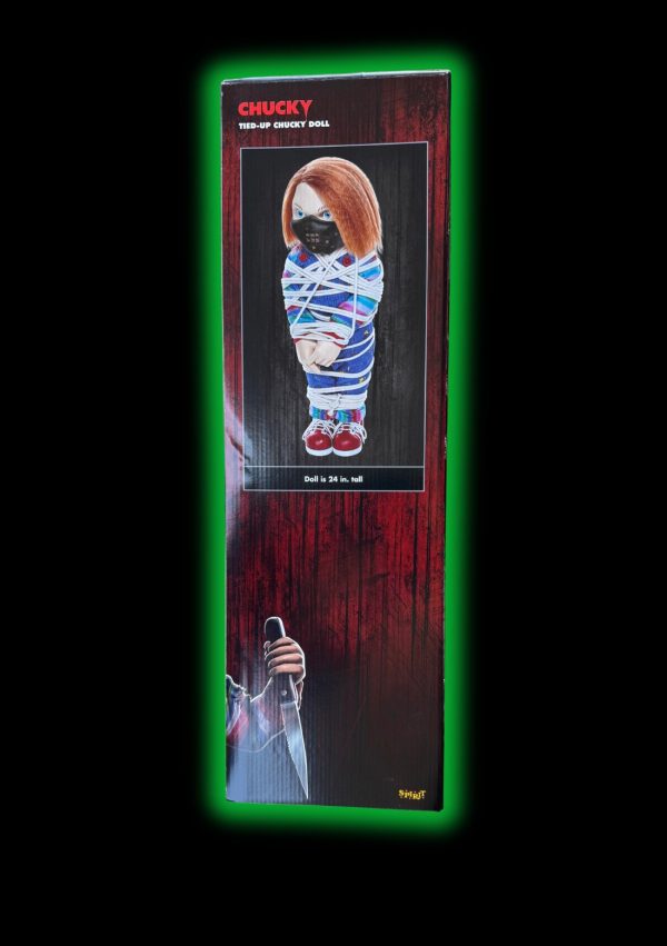 Chucky 24” Tied-up Posable Doll – Spirit Halloween