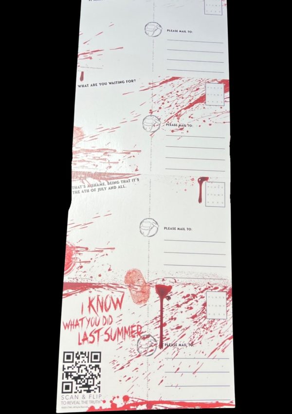 I Know What You Did Last Summer – AMC Exclusive Postcard Set at TheMovieMerch.com