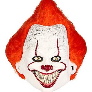 Stephen King’s IT Pennywise Latex Full Mask by Spirit Halloween at themoviemerch.com