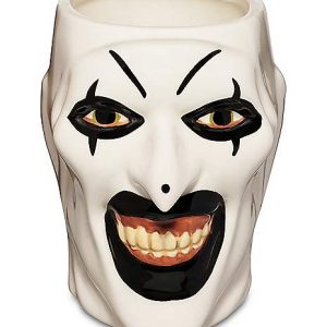 Terrifier Art the Clown Molded Coffee Mug 20 oz by Spencer’s Gifts at themoviemerch.com