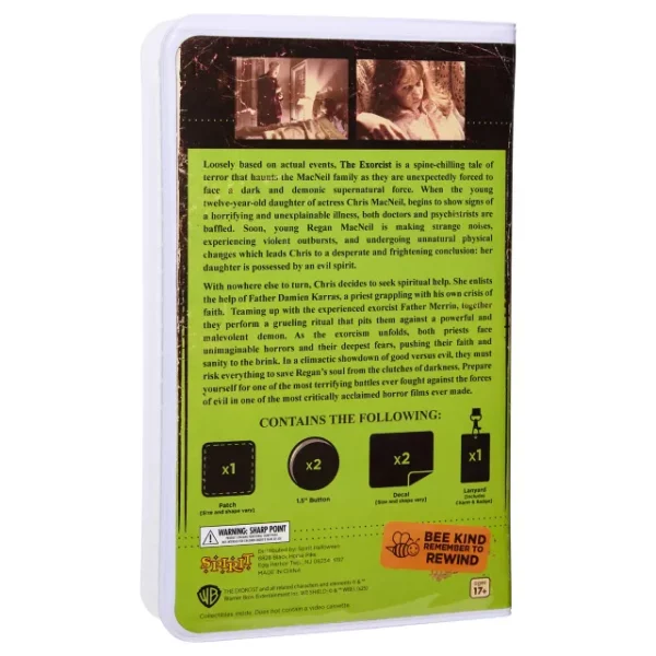The Exorcist Collector’s VHS-Style Box Set by Spirit Halloween at themoviemerch.com