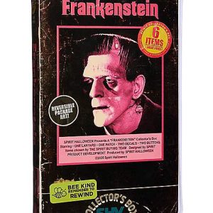 Universal Monsters Frankenstein Collector’s VHS-Style Box Set by Spirit Halloween at themoviemerch.com