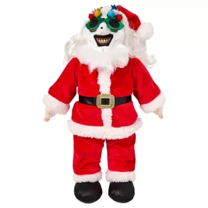Terrifier Art the Clown Santa Plush Toy by Spirit Halloween | Horror Collectible