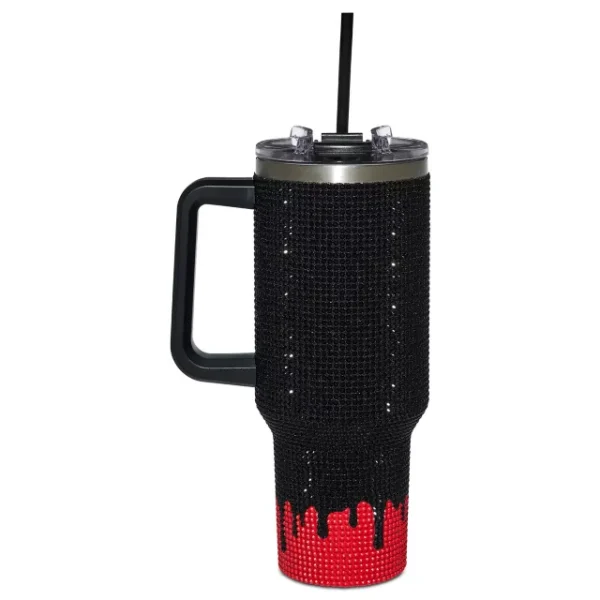 Terrifier Art the Clown Honk Honk 40 oz Tumbler with Straw by Spirit Halloween at themoviemerch.com