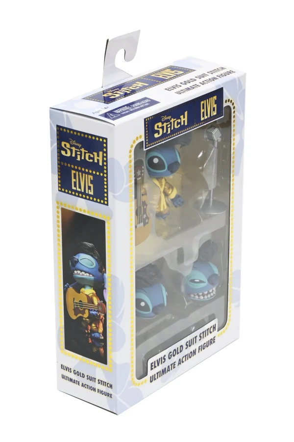 Disney - Lilo and Stitch Gold Suit Elvis Ultimate 7" Scale Action Figure by NECA at TheMovieMerch.com