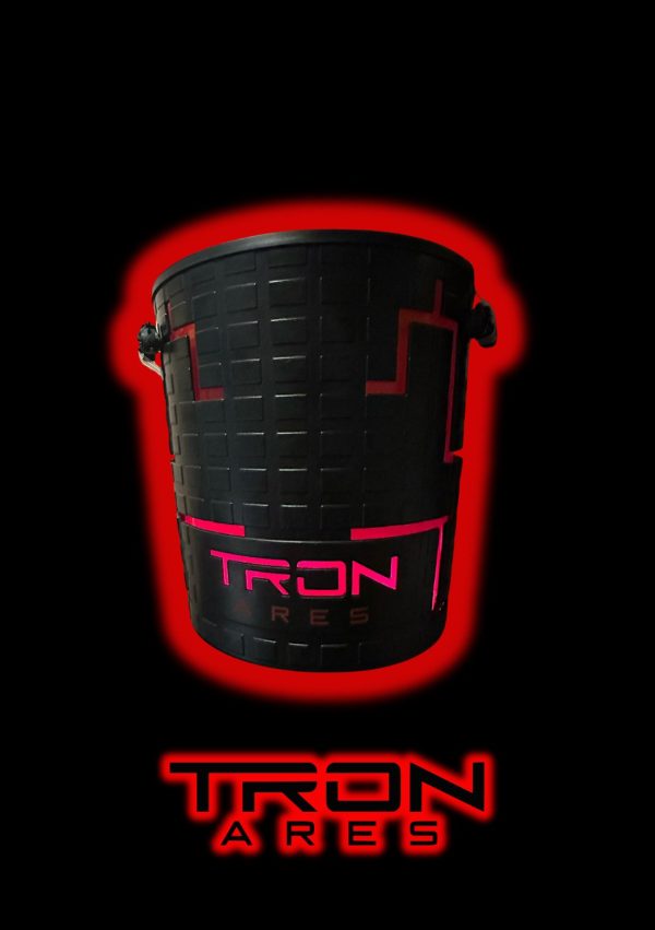 TRON: Ares AMC Exclusive Light-Up Popcorn Bucket with Lightcycle at theMovieMerch.com
