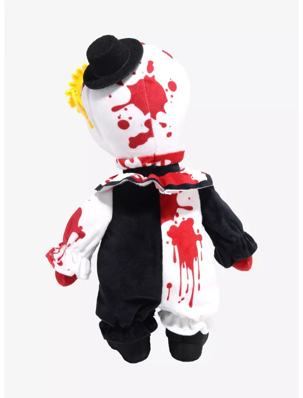 Terrifier – 11” Bloody Art the Clown Plush Toy by Hot Topic at themoviemerch.com