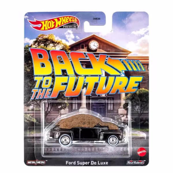 Hot Wheels Back to the Future Ford Super De Luxe | Retro Entertainment 1:64 Die-Cast at themoviemerch.com