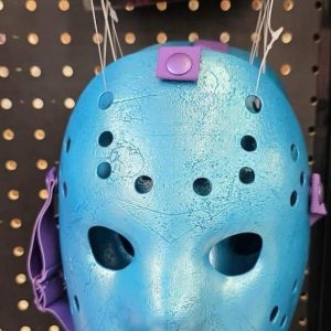Friday the 13th Jason Voorhees Retro Half Mask by Spirit Halloween at themoviemerch.com