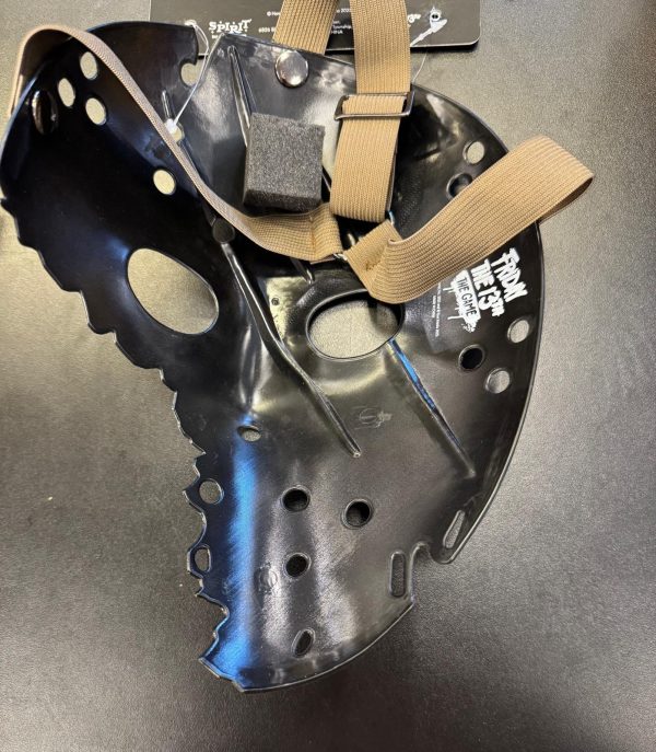 Friday the 13th - Tom Savini's Jason Vorhees Half Hockey Mask by Spirit Halloween