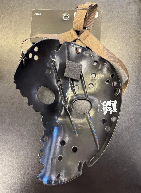 Friday the 13th - Tom Savini's Jason Vorhees Half Hockey Mask by Spirit Halloween at themoviemerch.com