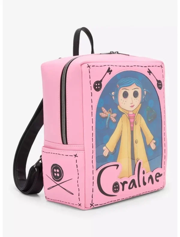 Coraline Limited Edition Doll Mini Backpack by Loungefly at themoviemerch.com