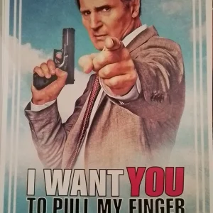 The Naked Gun 12×18 AMC Exclusive Poster at themoviemerch.com