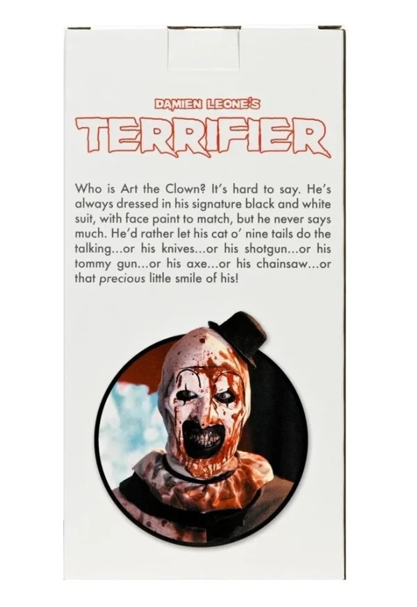 Terrifier – Art the Clown Head Knocker Bobblehead by NECA | Hand-Painted Horror Collectible at themoviemerch.com