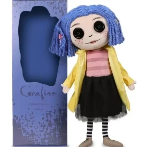 Coraline 24″ Premium Plush Doll by Spencer's Gifts at theMovieMerch.com