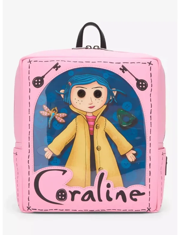 Coraline Limited Edition Doll Mini Backpack by Loungefly at themoviemerch.com