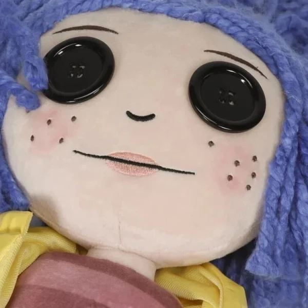 Coraline 24″ Premium Plush Doll by Spencer's Gifts at theMovieMerch.com