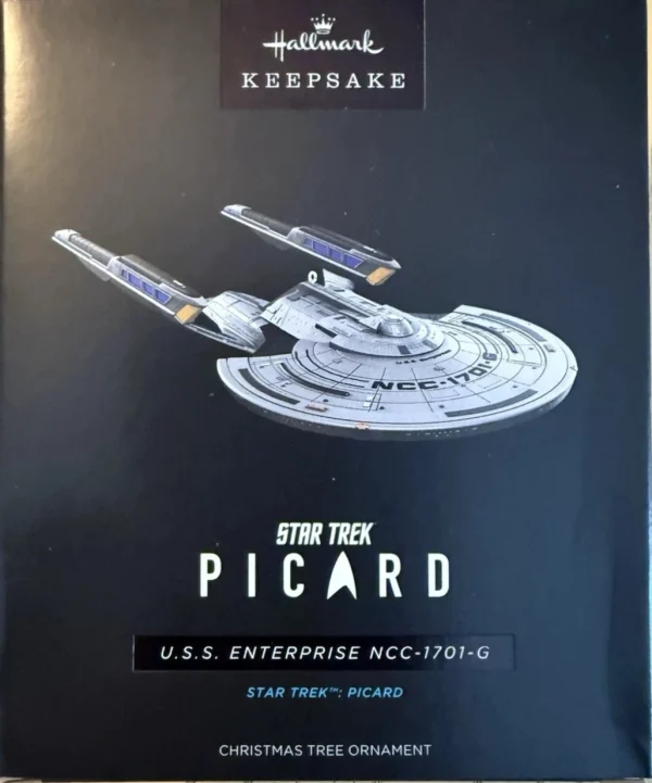 Star Trek: Picard USS Enterprise NCC-1701-G Hallmark Ornament | SDCC 2025 at themoviemerch.com