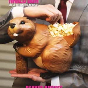 The Naked Gun Regal Beaver Box Popcorn Bucket at themoviemerch.com