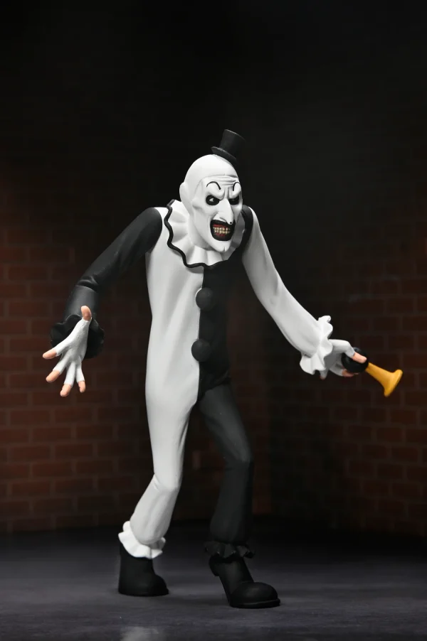 Terrifier – Art the Clown Toony Terrors 6” Action Figure by NECA at themoviemerch.com
