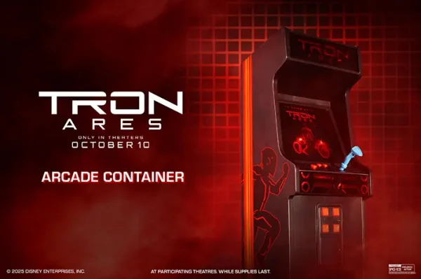 Tron Ares Arcade Container Popcorn Bucket at themoviemerch.com