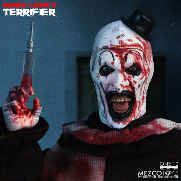 Terrifier Art the Clown One:12 Collective Action Figure at TheMovieMerch.com