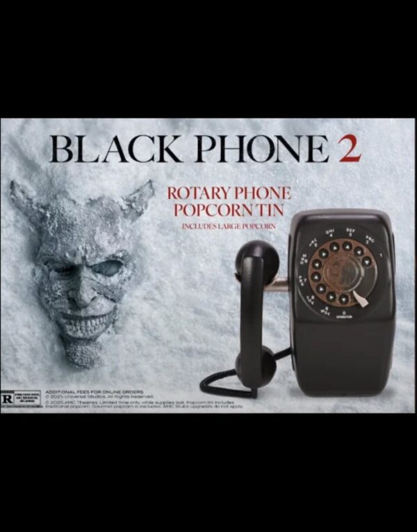Black Phone 2 – Limited Edition Rotary Phone Popcorn Bucket at themoviemerch.com