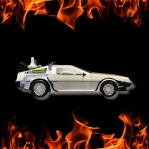 DeLorean Popcorn Bucket – Back to the Future 40th Anniversary at theMovieMerch.com