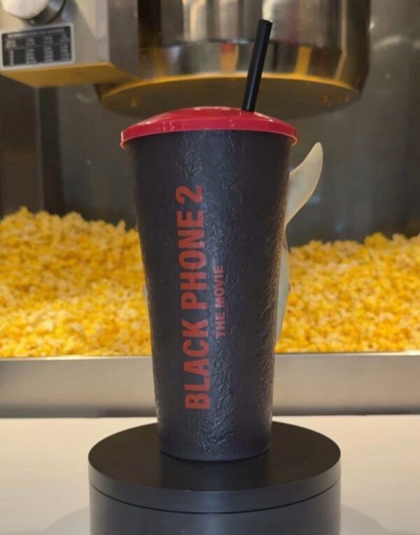 Black Phone 2 32 oz Grabber / Grippr Cup – Cinemark Exclusive at themoviemerch.com