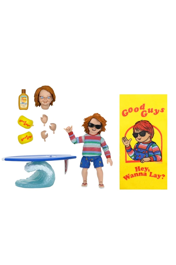 Chucky Surf’s Up 7” Ultimate Figure – NECA SDCC 2025 Exclusive