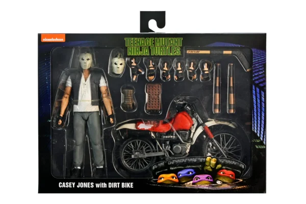 TMNT Movie Casey Jones with Dirt Bike – NECA Walmart Exclusive | 7” Action Figure Set at themoviemerch.com