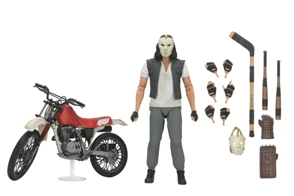 TMNT Movie Casey Jones with Dirt Bike – NECA Walmart Exclusive | 7” Action Figure Set at themoviemerch.com