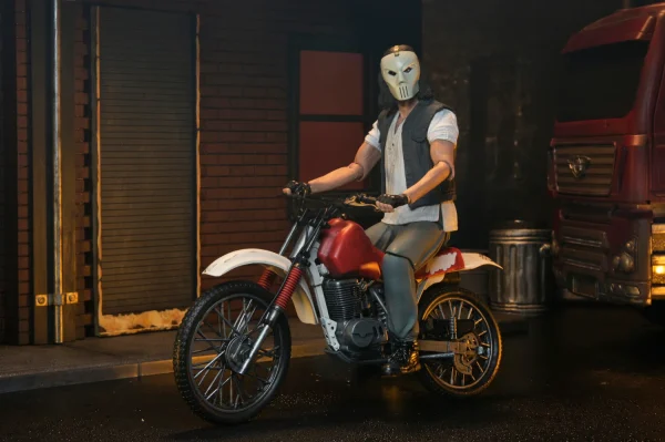 TMNT Movie Casey Jones with Dirt Bike – NECA Walmart Exclusive | 7” Action Figure Set at themoviemerch.com