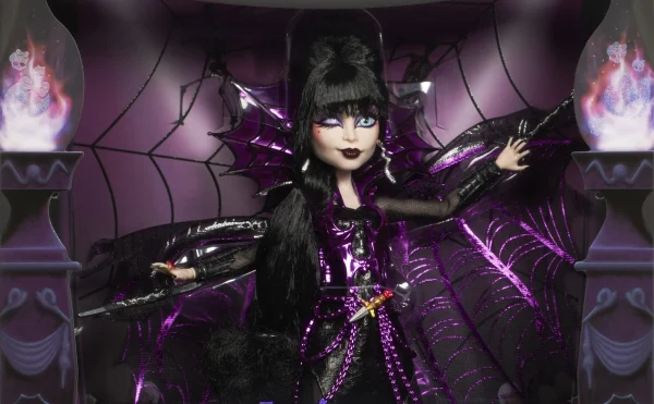 Elvira Mistress of the Dark Monster High Skullector Doll – Mattel at themoviemerch.com