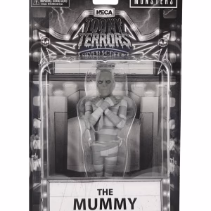 Universal Monsters – The Mummy B&W Toony Terrors Figure by NECA at themoviemerch.com