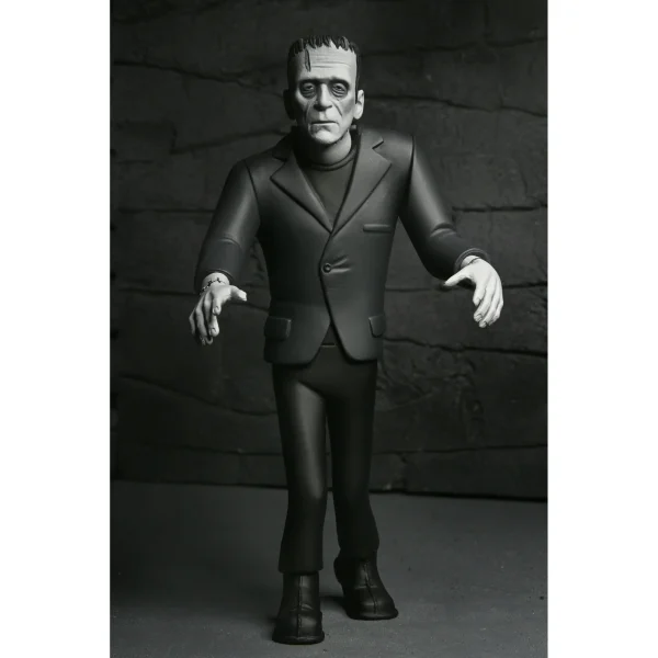 Universal Monsters – Frankenstein B&W Toony Terrors Figure by NECA at themoviemerch.com