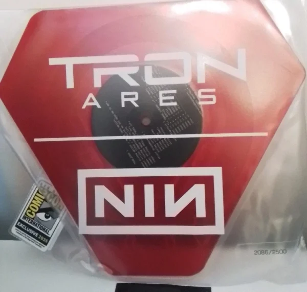 SDCC 2025 Tron Ares Vinyl Record – Nine Inch Nails LE 2500 Exclusive at themoviemerch.com