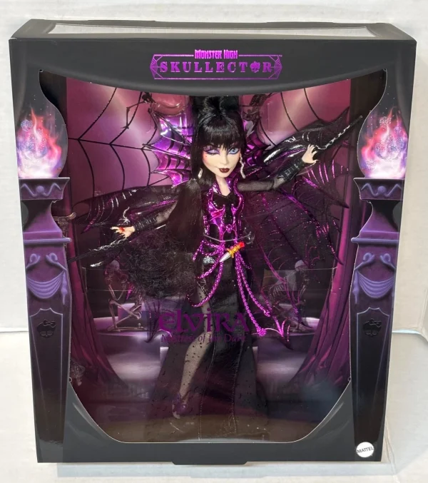 Elvira Mistress of the Dark Monster High Skullector Doll – Mattel at themoviemerch.com